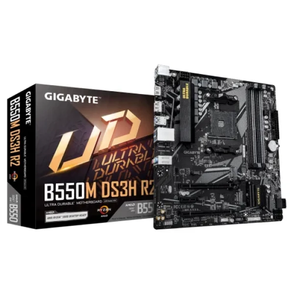 GIGABYTE B550M DS3H R2 AMD B550 mATX Motherboard